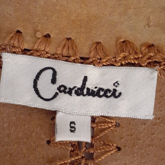 Carducci Suede and Crochet Jacket - Picture 9 of 15